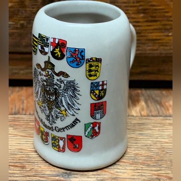 Vintage Miniature Ceramic Germany Deutschland Beer Stein Shot Glass - Picture 2 of 16